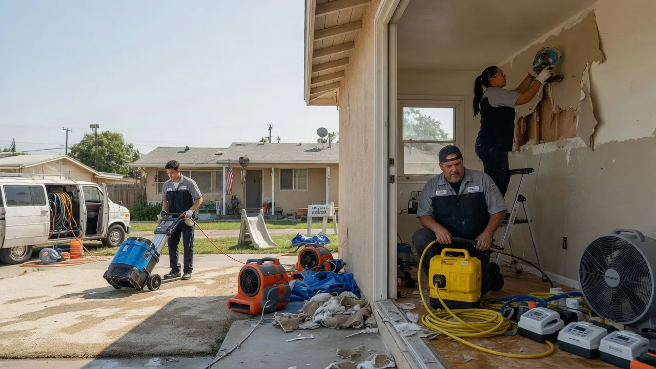 Water Damage Restoration in Diamond Springs, CA near me
